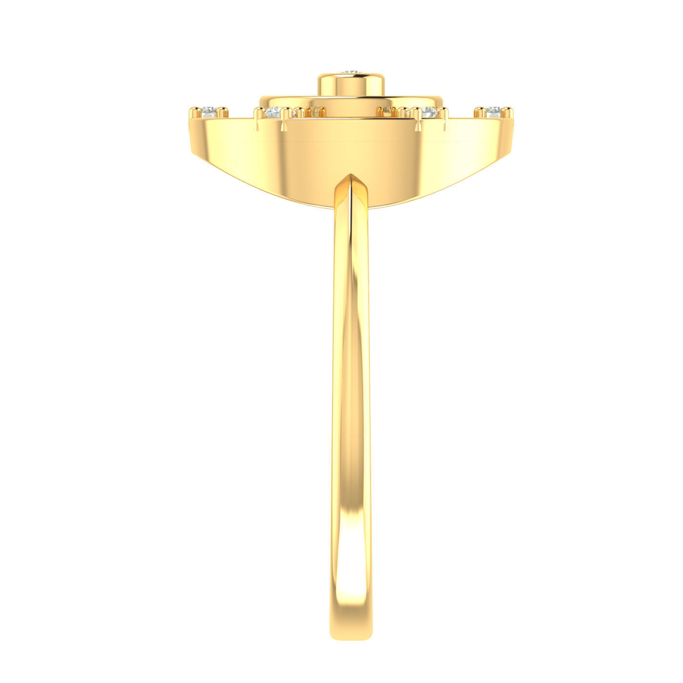 Ring Earrings Pendant Combo 3D print model_11