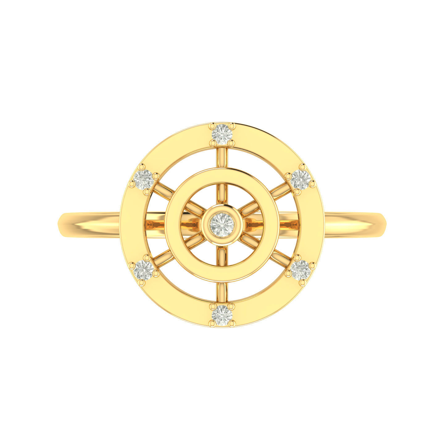 Ring Earrings Pendant Combo 3D print model_13