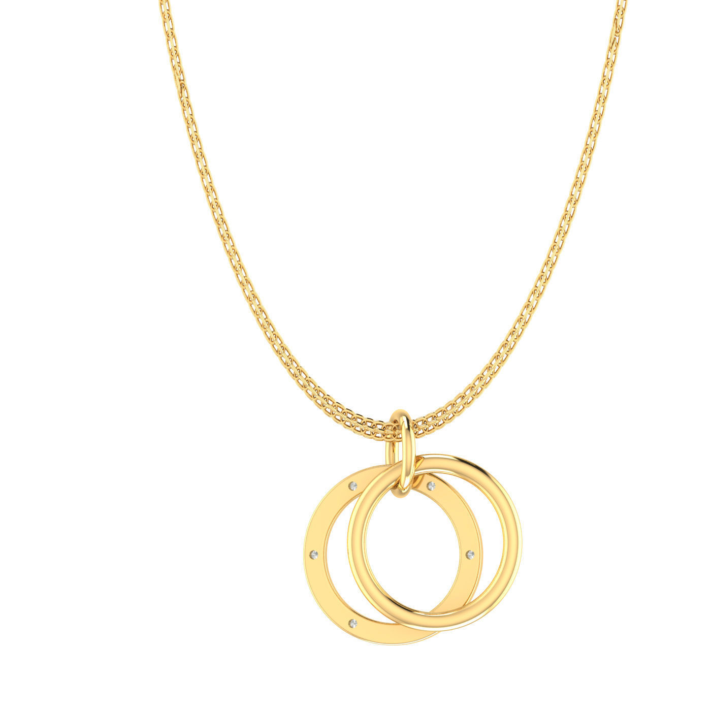 Ring Earrings Pendant Combo 3D print model_1