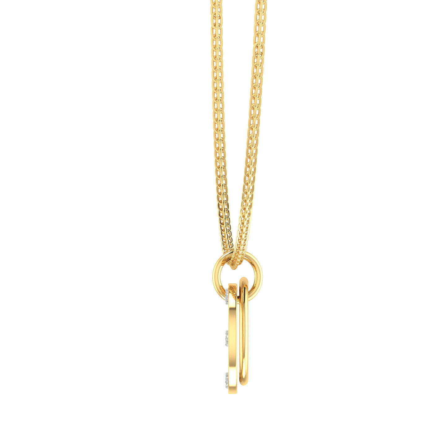 Ring Earrings Pendant Combo 3D print model_10