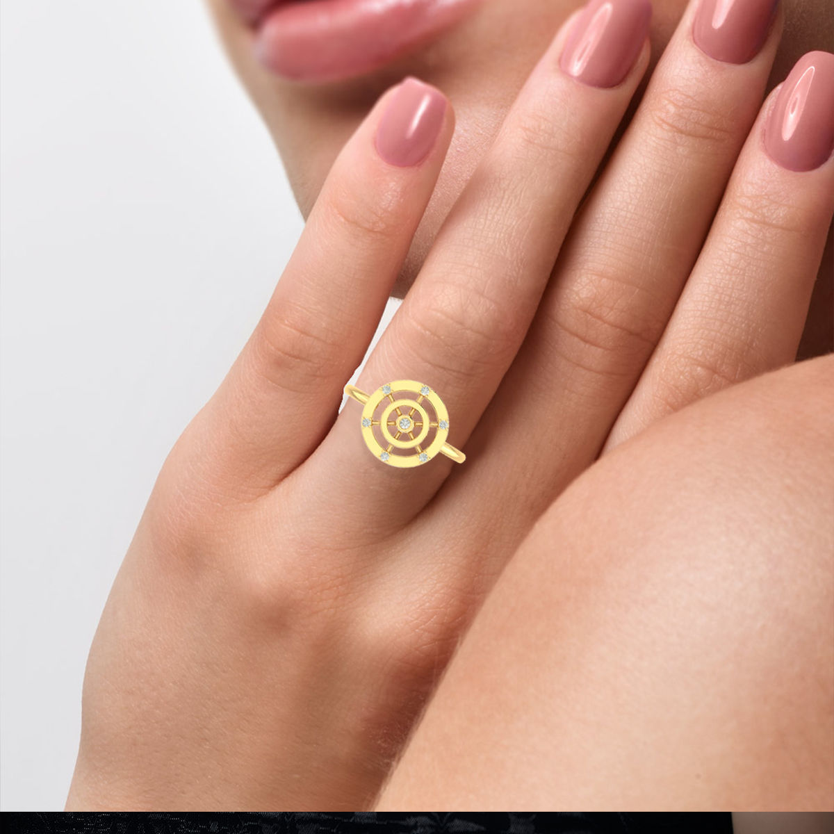 Ring Earrings Pendant Combo 3D print model_5