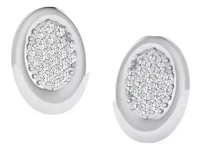 Solitaire Diamond Earring