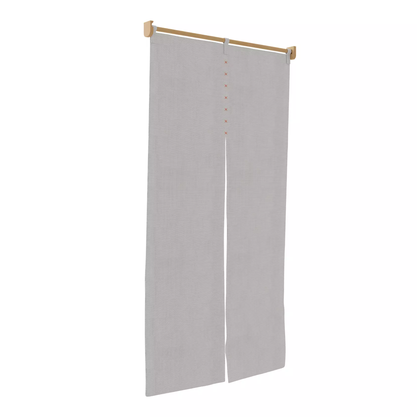 Japanese Noren curtain Free 3D model