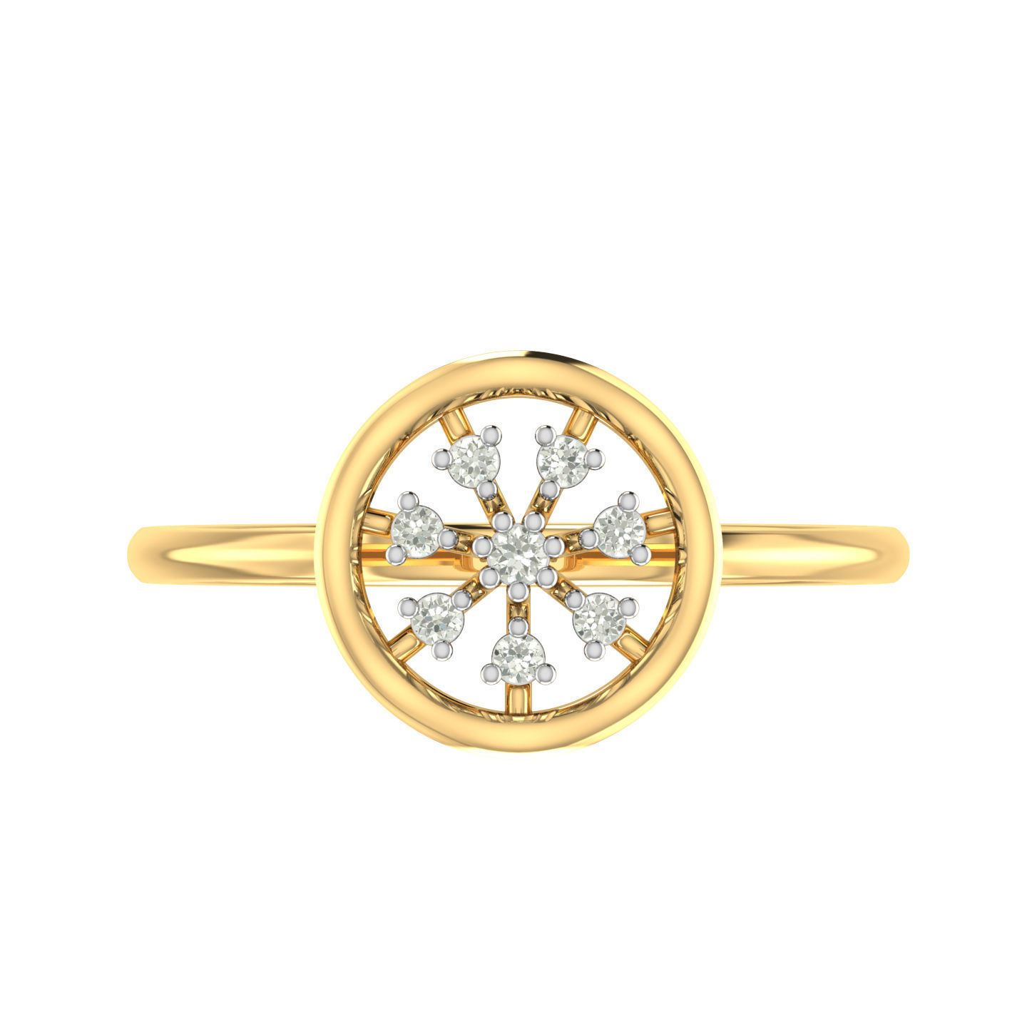 Ring Earrings Pendant Combo 3D print model_14