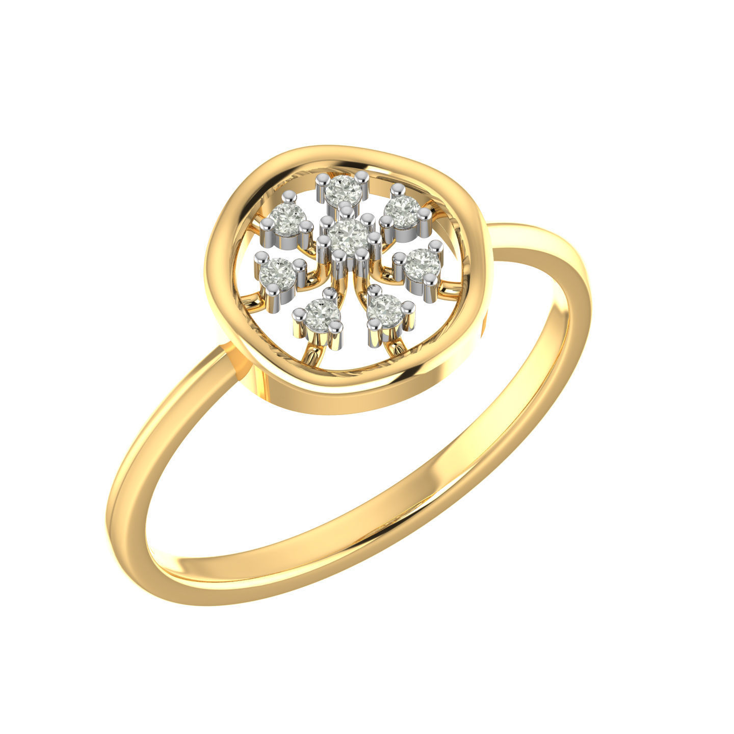 Ring Earrings Pendant Combo 3D print model_8