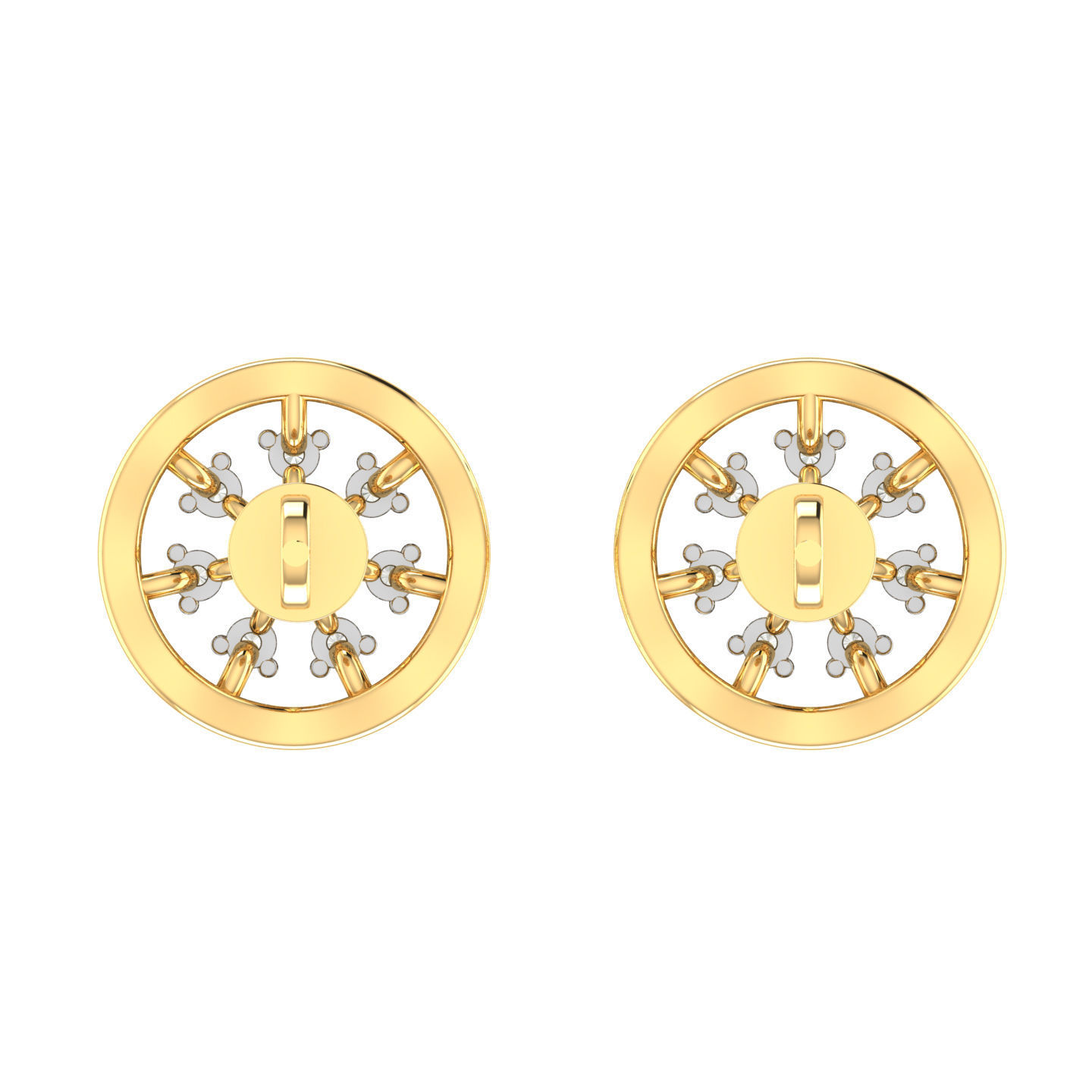 Ring Earrings Pendant Combo 3D print model_2