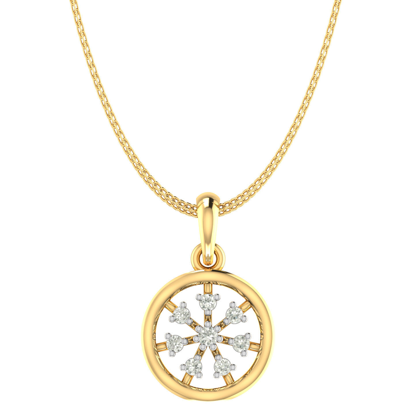 Ring Earrings Pendant Combo 3D print model_13