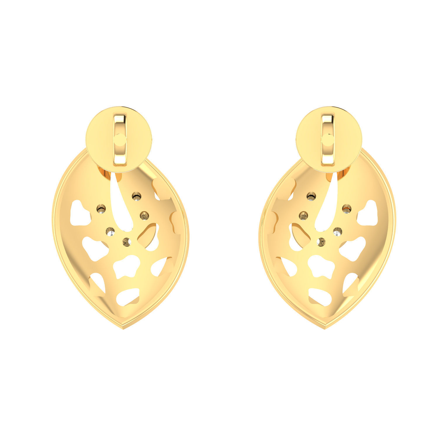 Ring Earrings Pendant Combo 3D print model_2