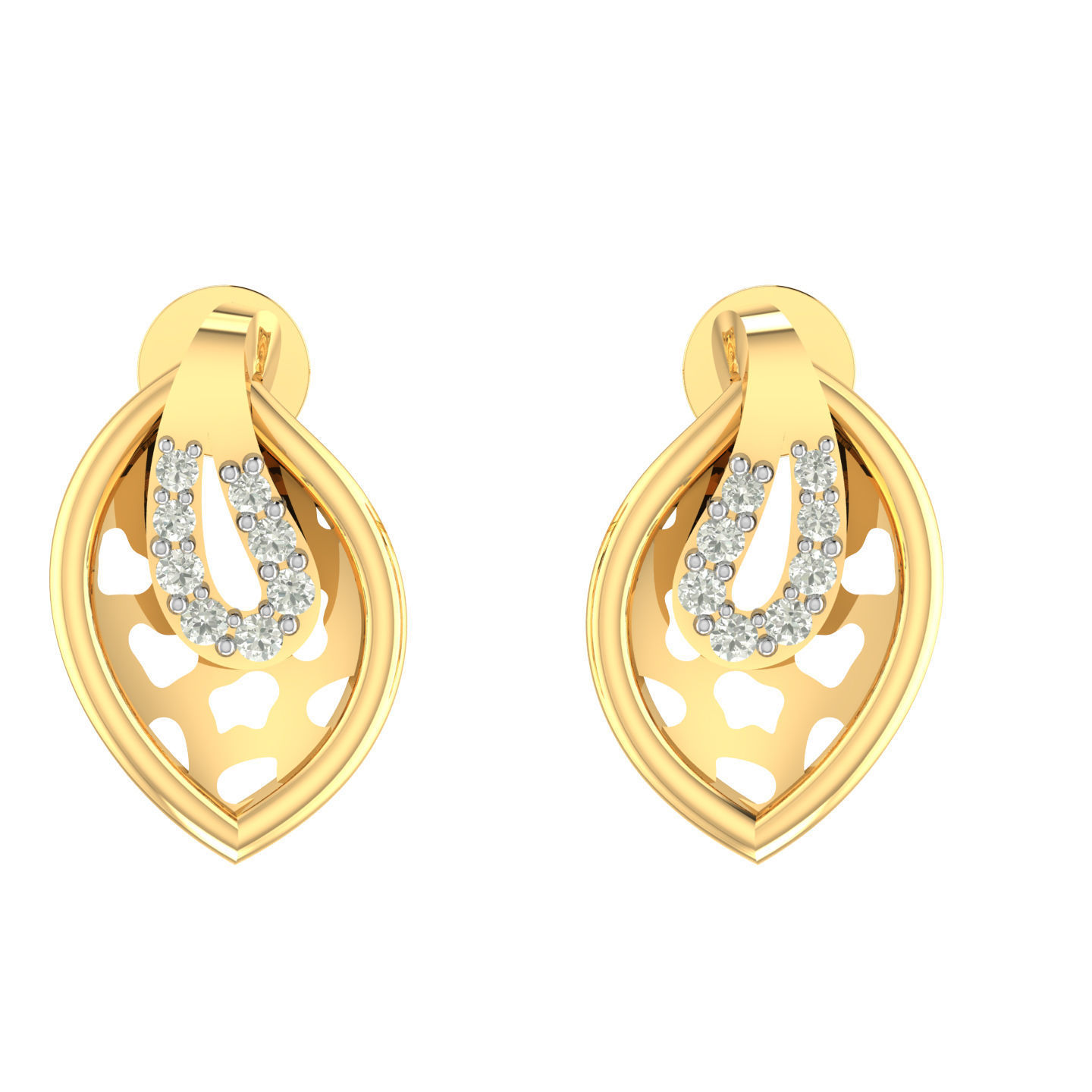 Ring Earrings Pendant Combo 3D print model_5