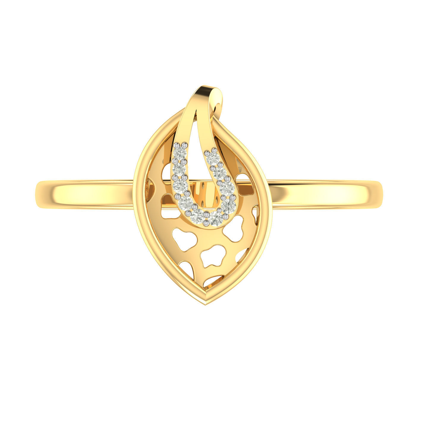 Ring Earrings Pendant Combo 3D print model_15