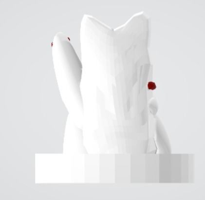 Neko Cat 3D Model Low-poly 3D model_1