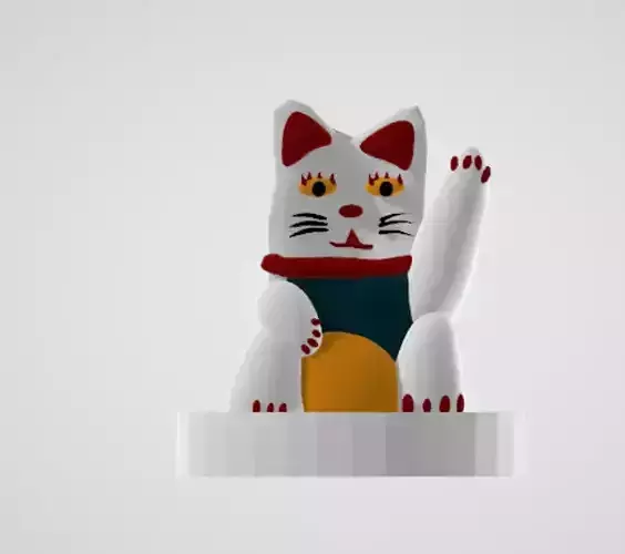 Neko Cat 3D Model