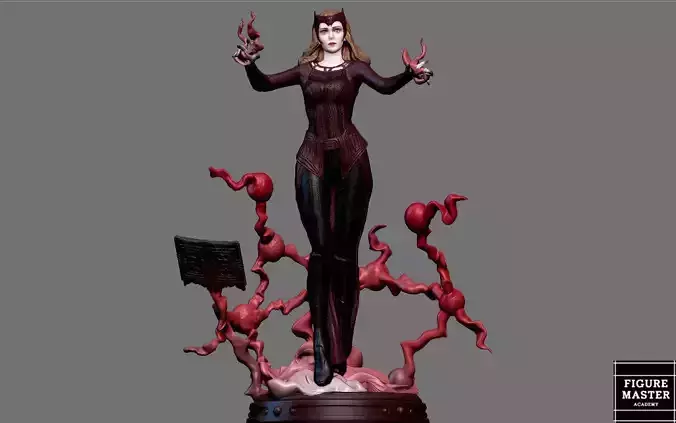 SCARLET WITCH WANDA DOCTOR STRANGE 2 MULTIVERSE OF MADNESS 3D print model