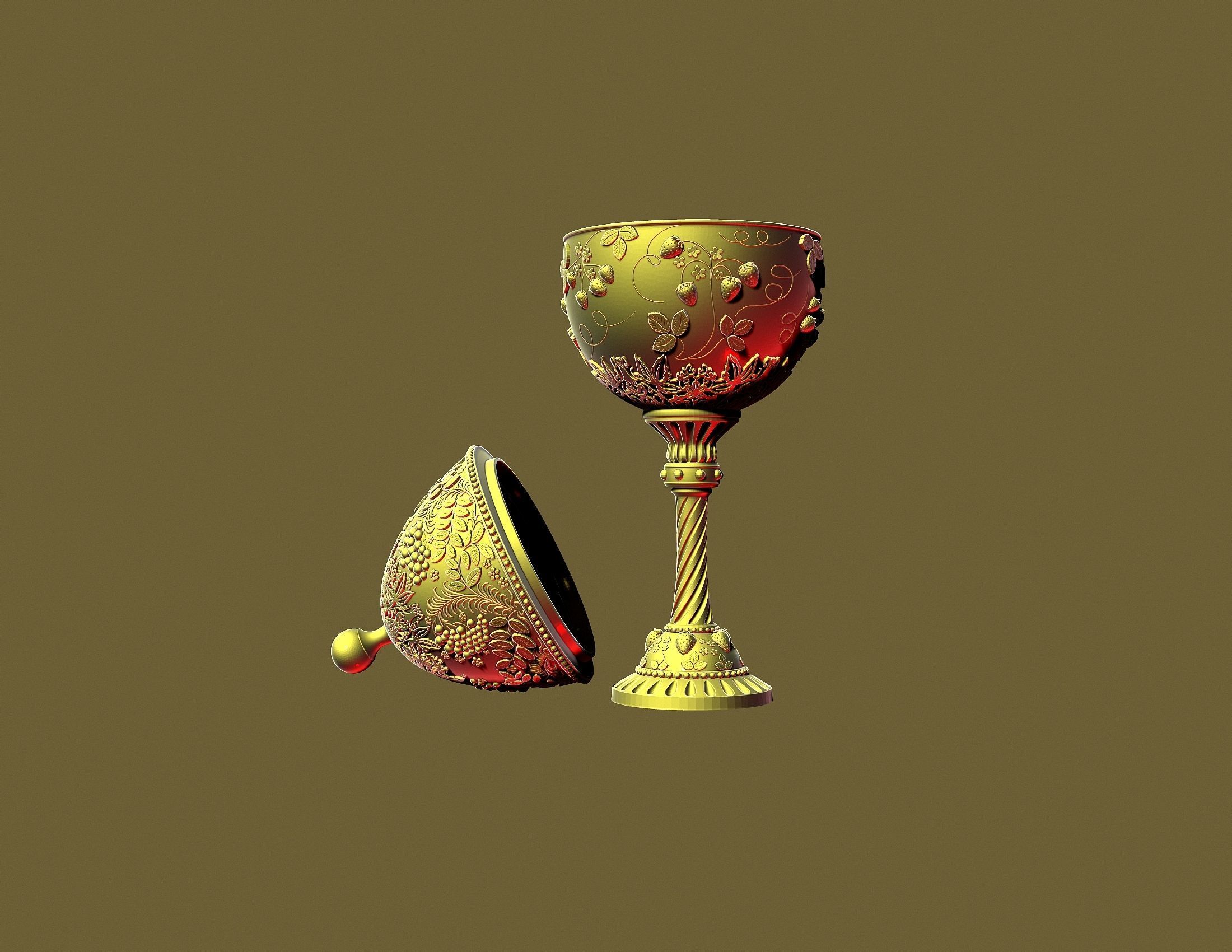 jewelry box 3D print model_8