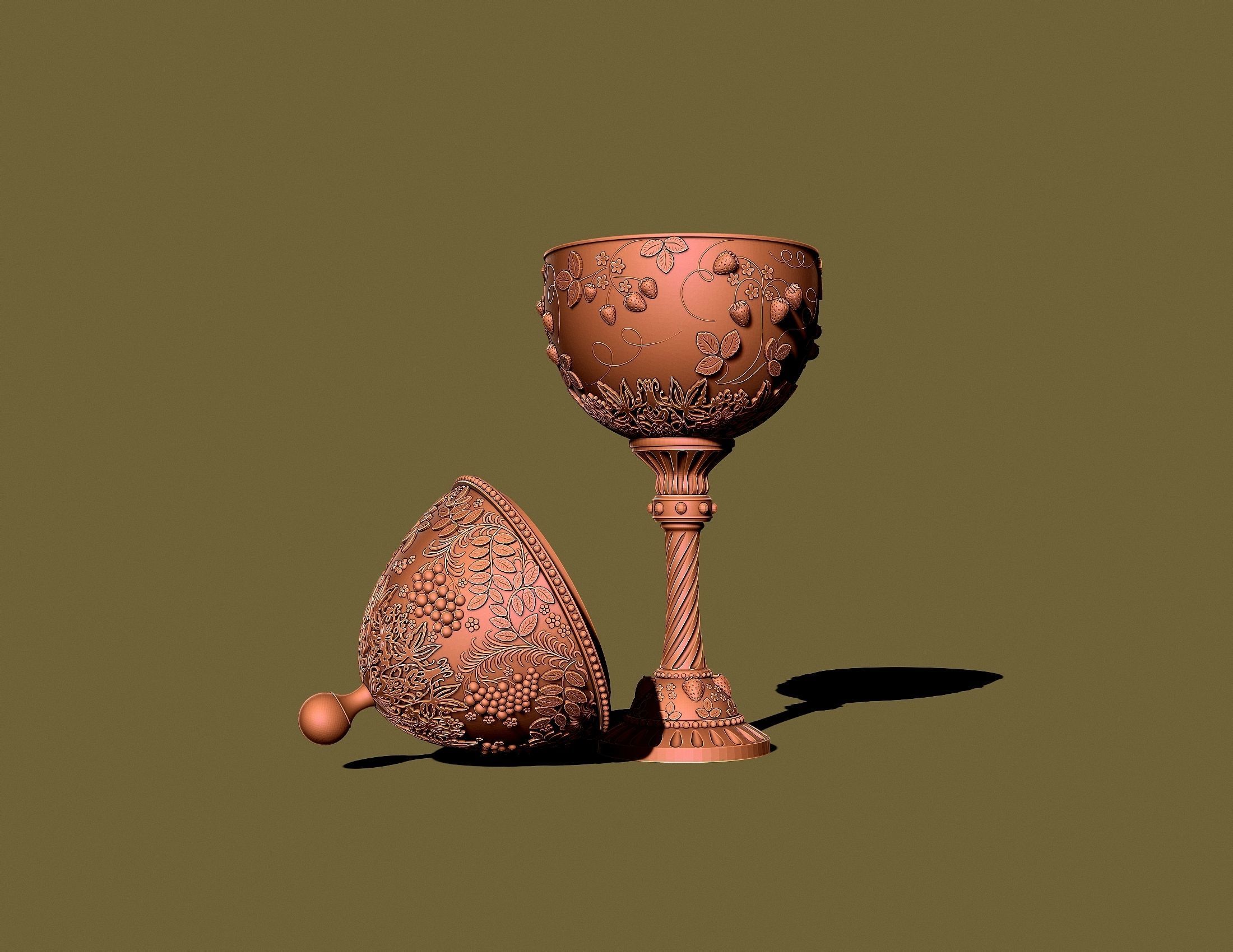 jewelry box 3D print model_13