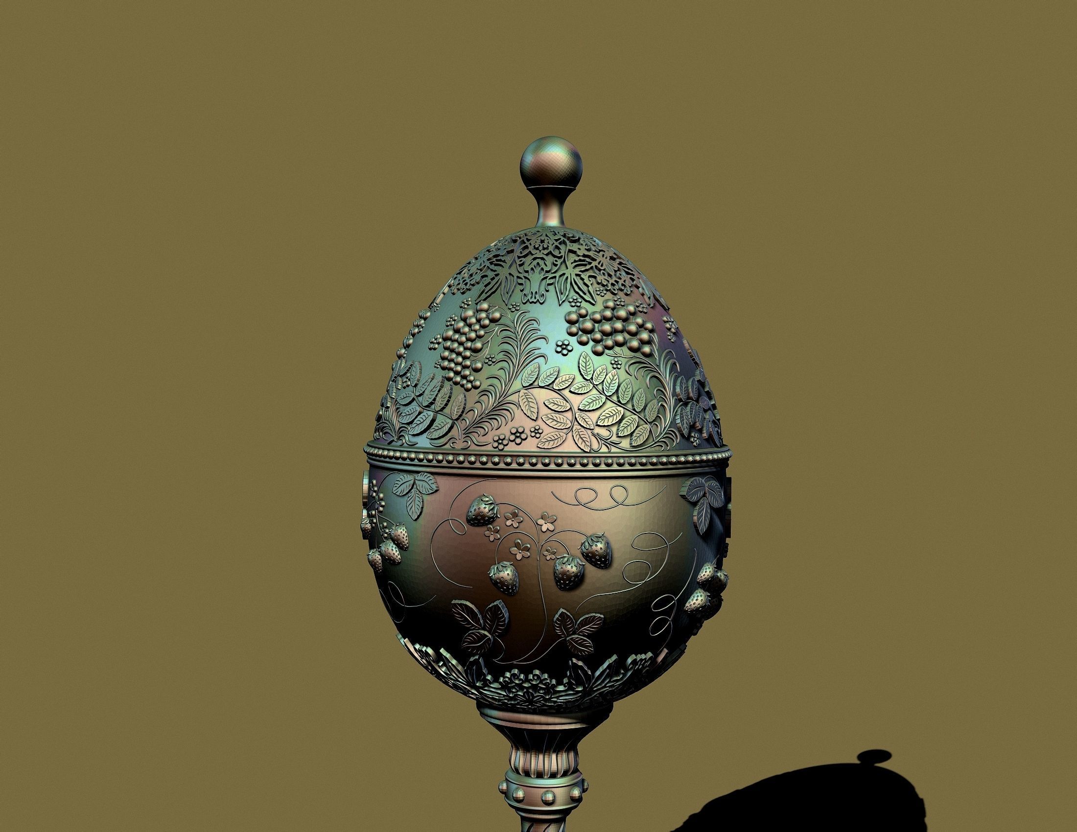 jewelry box 3D print model_17