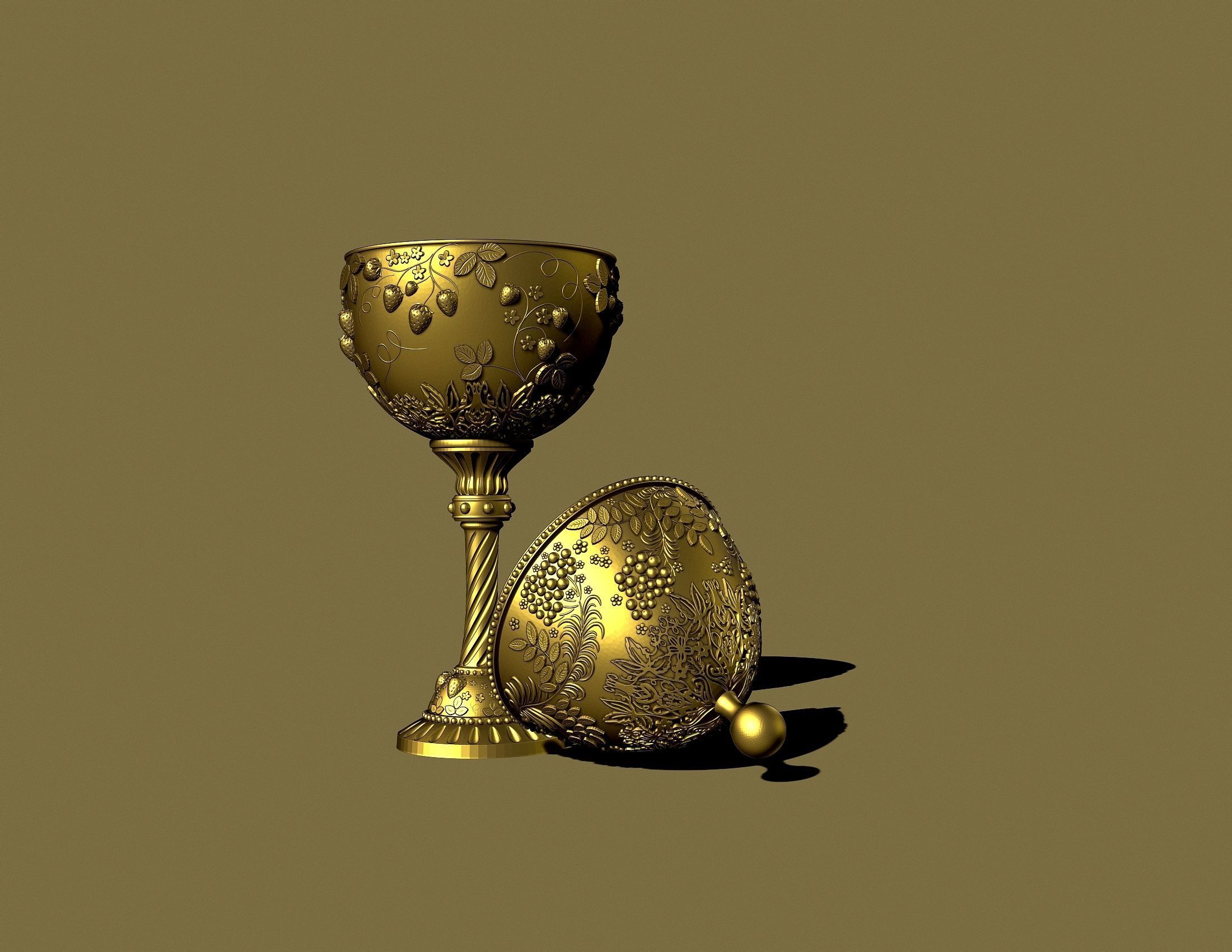 jewelry box 3D print model_12