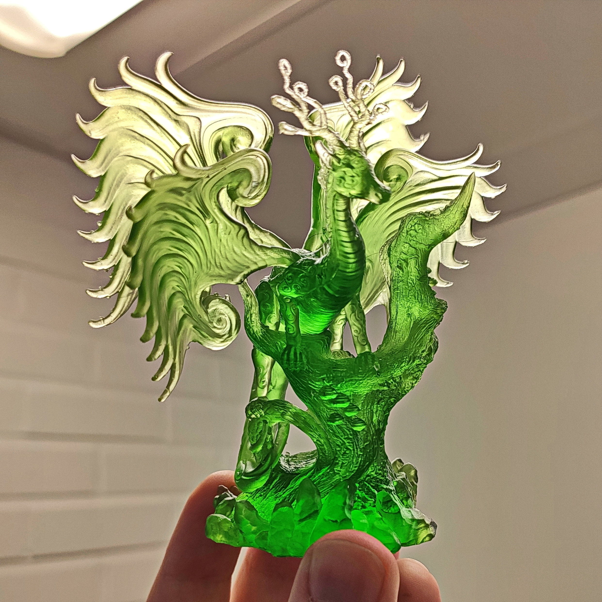 Eirvu Dragon of the Fae 3D print model_6