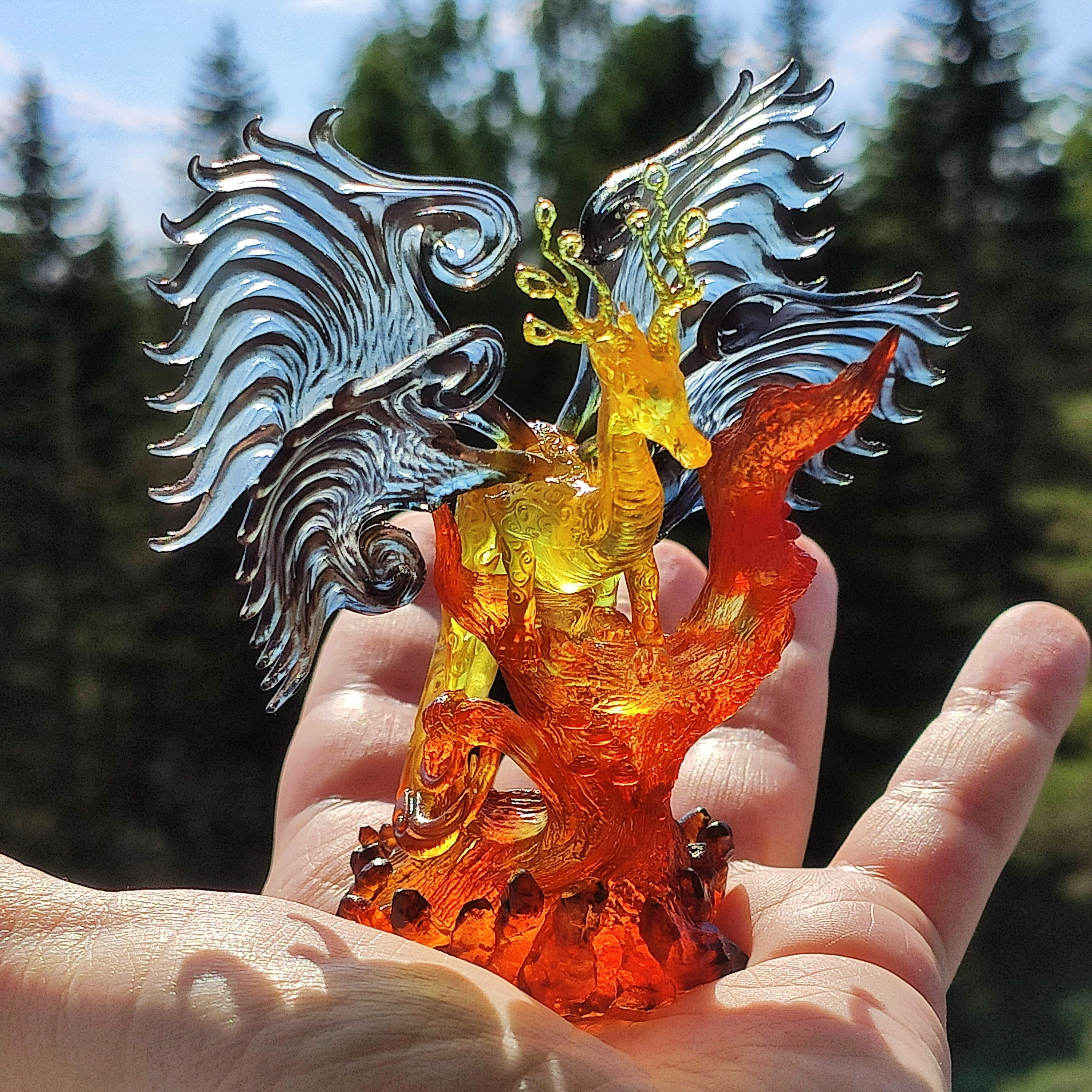 Eirvu Dragon of the Fae 3D print model_4