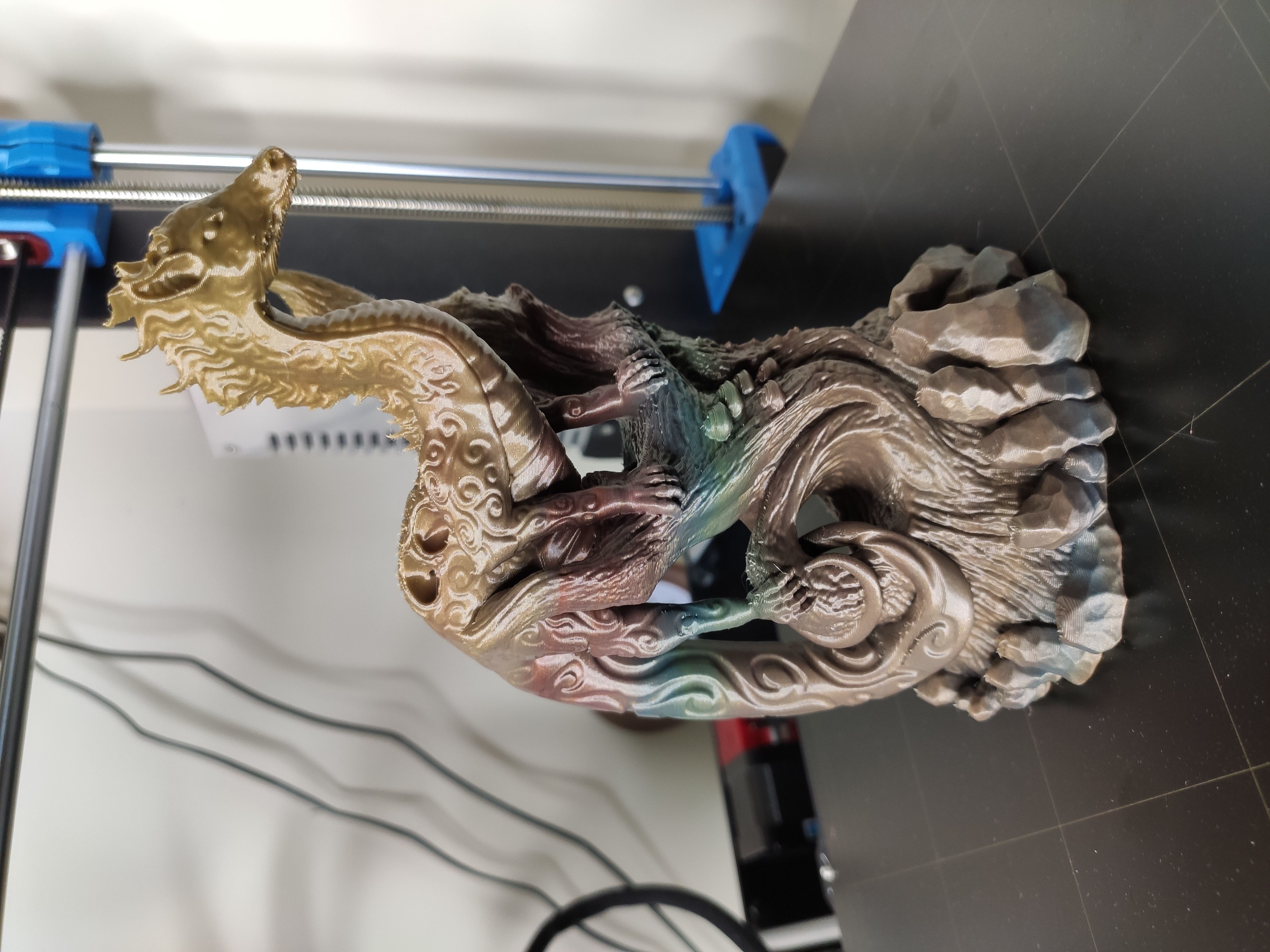 Eirvu Dragon of the Fae 3D print model_10