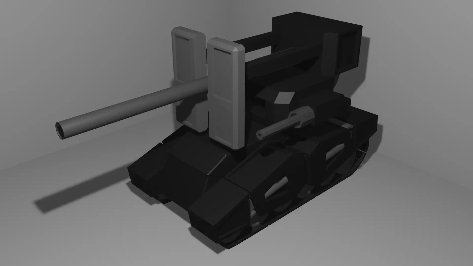  tank of the future 3D print model_0