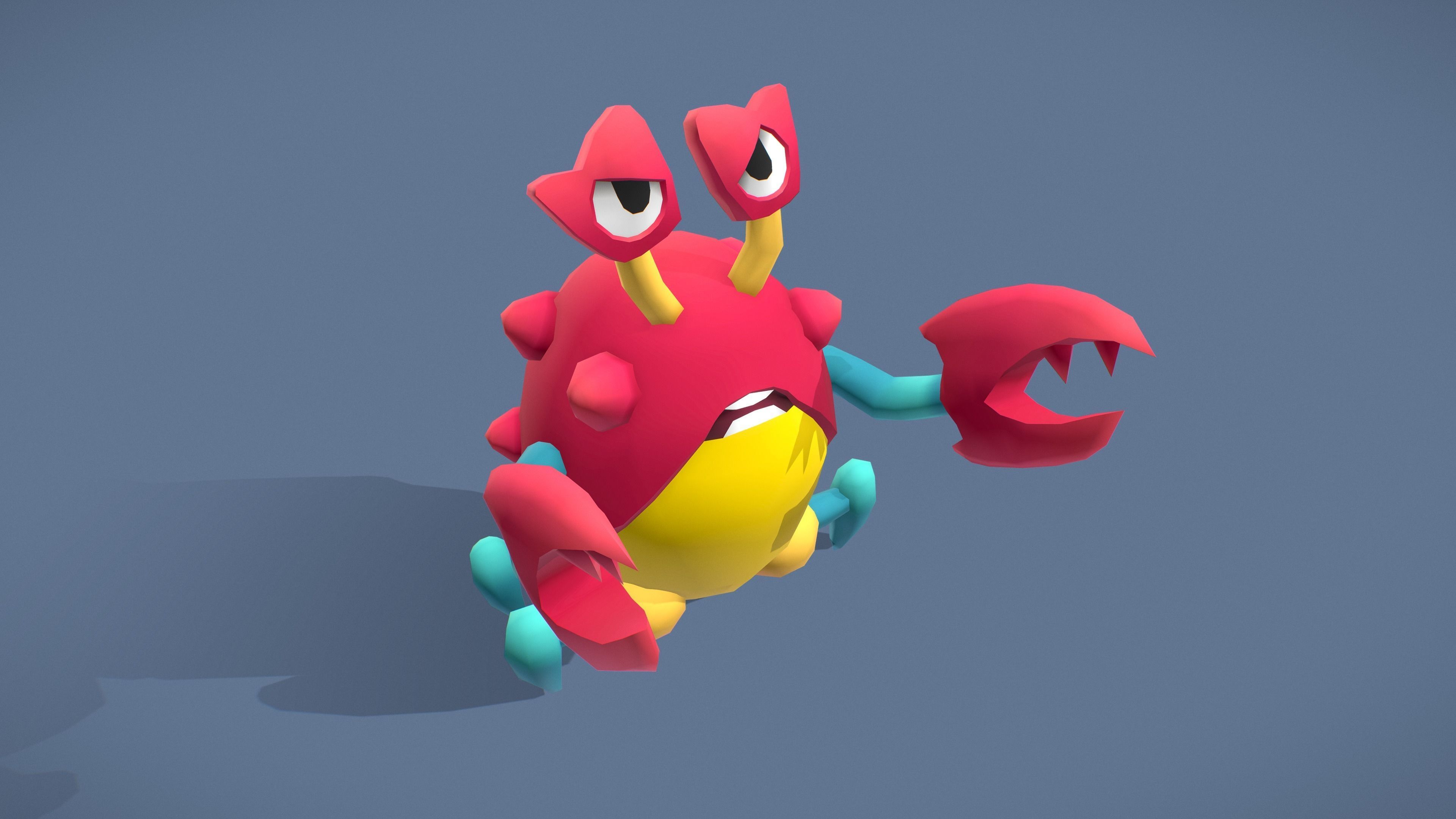 Cartoon Characters - Evolution Pack 02 Low-poly 3D model_51