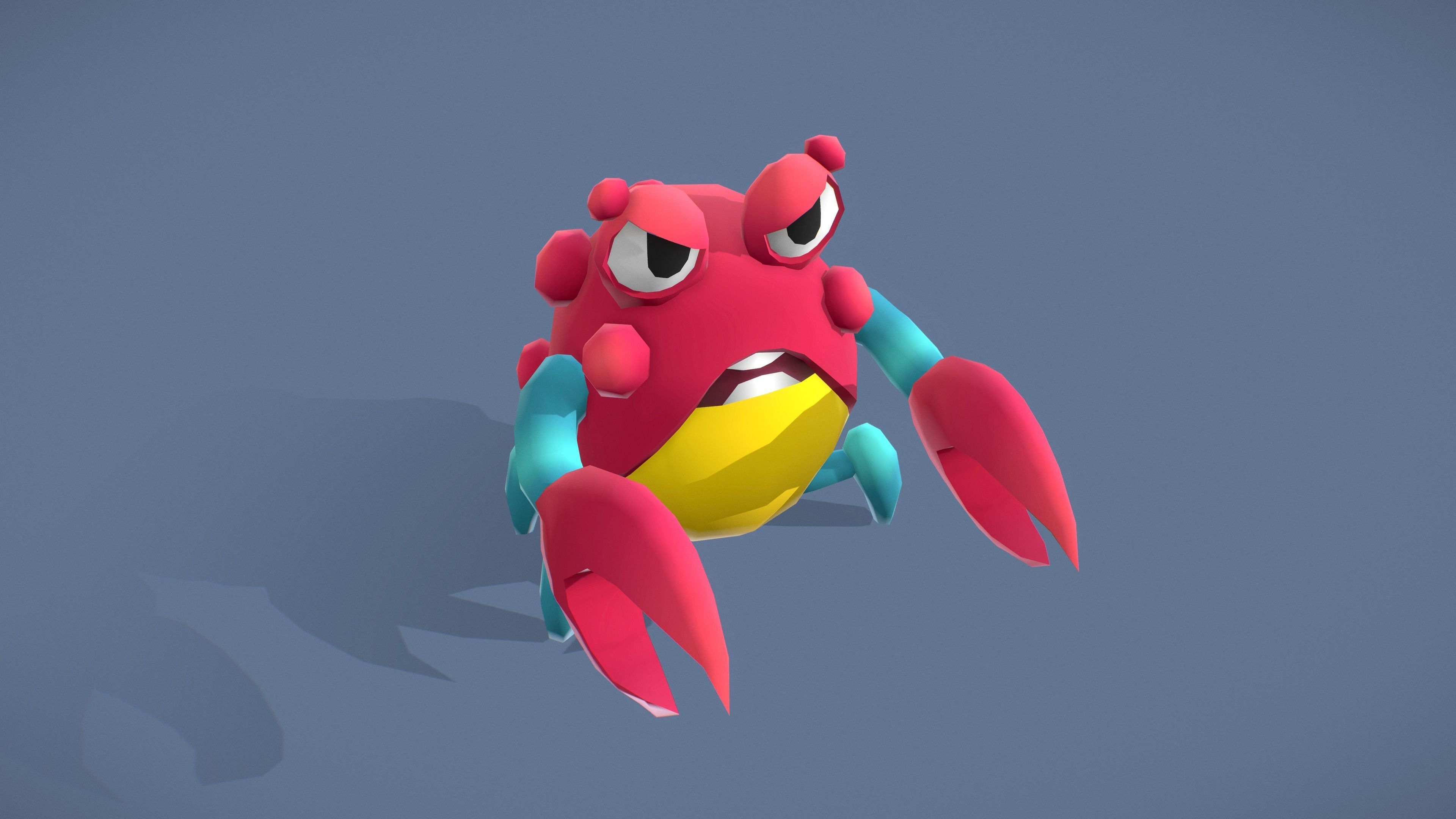 Cartoon Characters - Evolution Pack 02 Low-poly 3D model_43