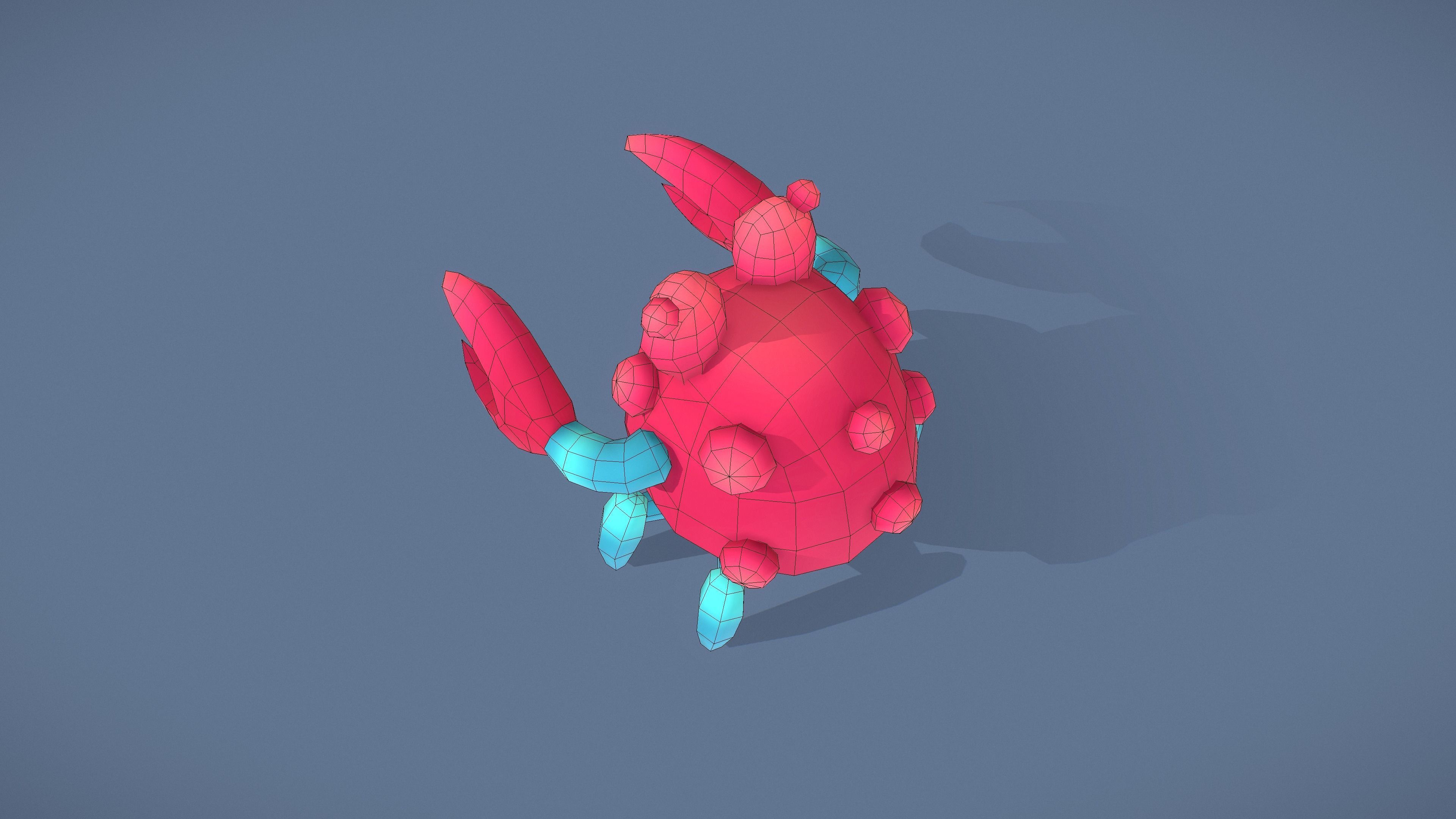 Cartoon Characters - Evolution Pack 02 Low-poly 3D model_52