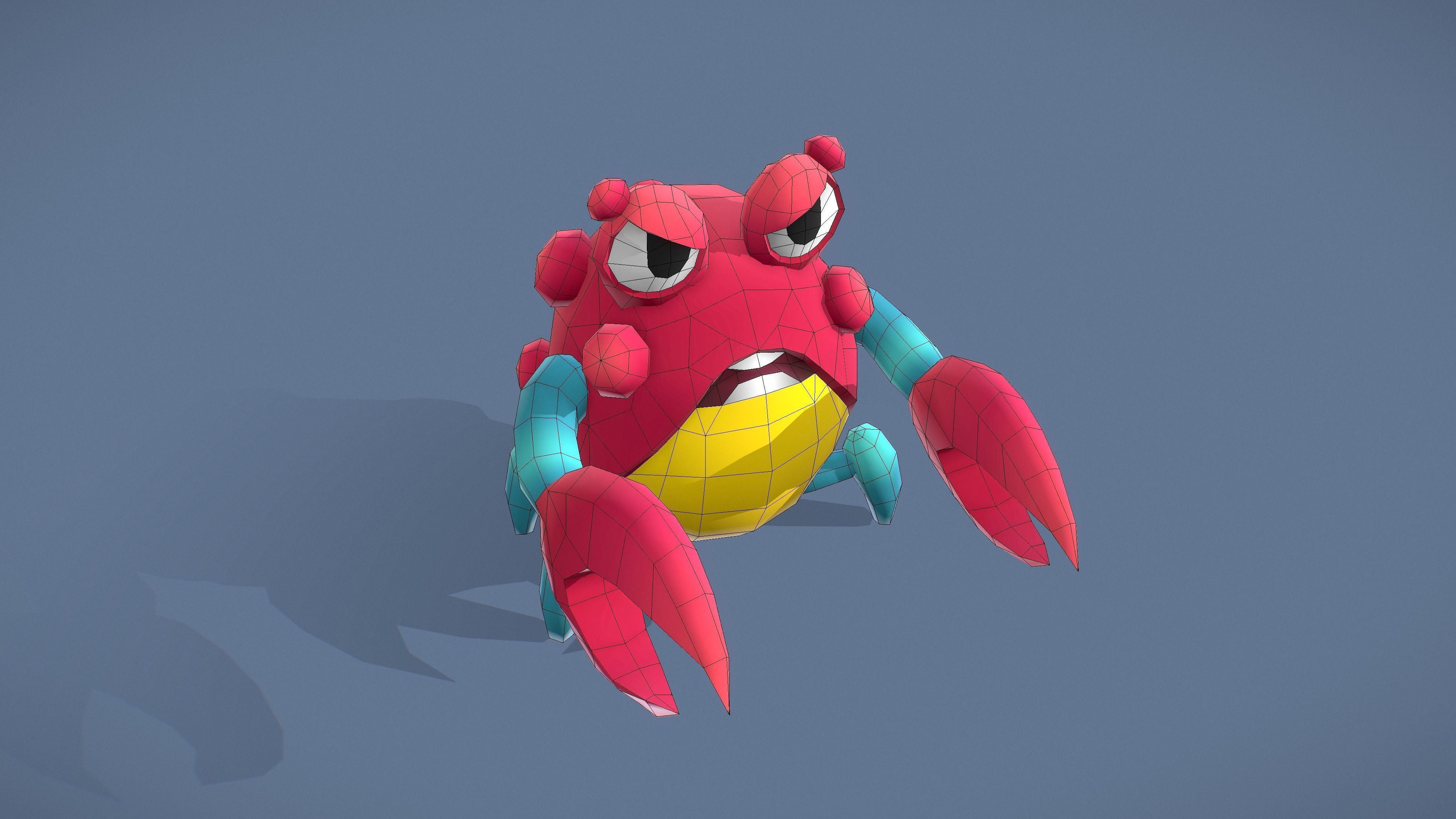 Cartoon Characters - Evolution Pack 02 Low-poly 3D model_42