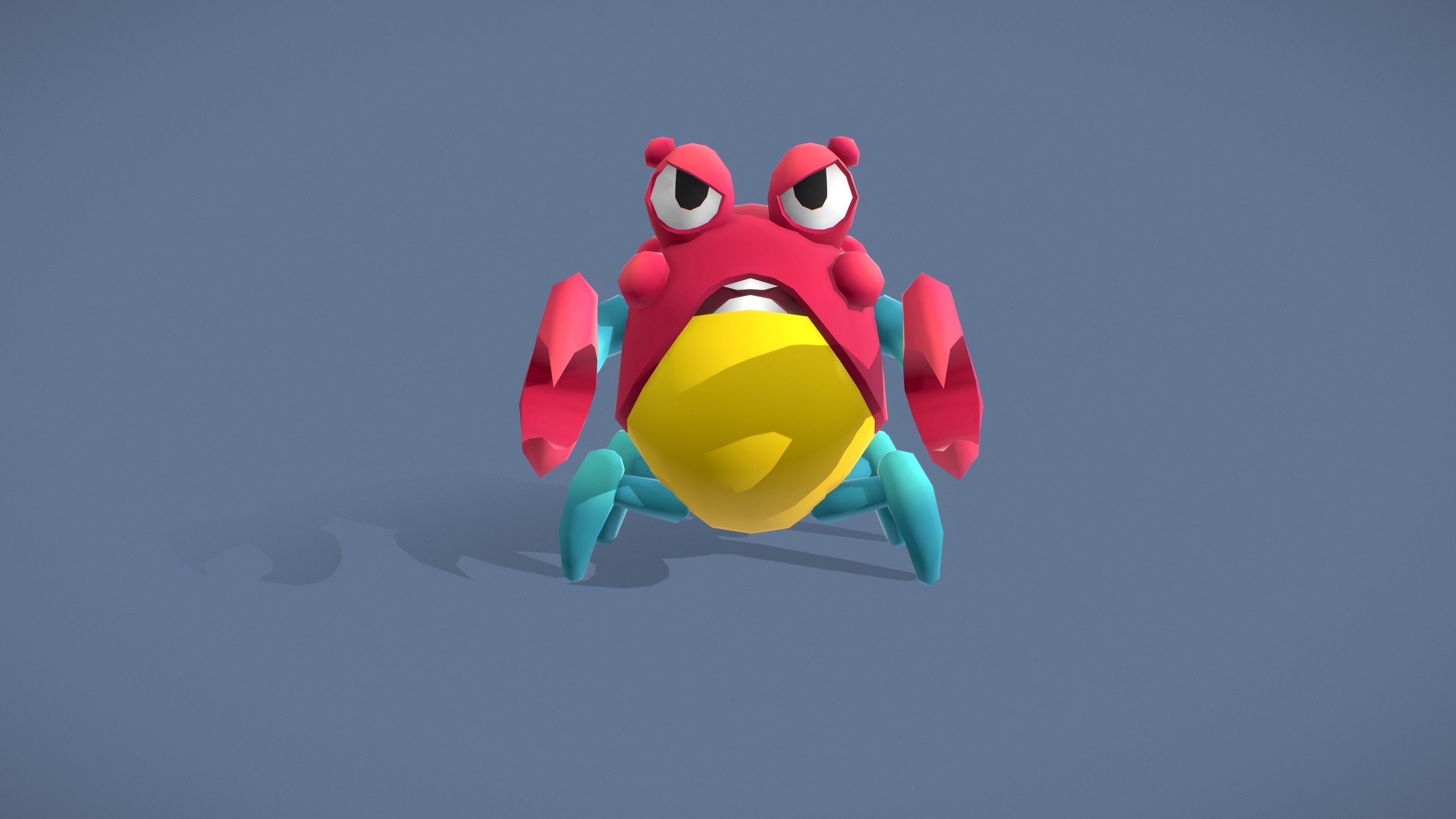 Cartoon Characters - Evolution Pack 02 Low-poly 3D model_47