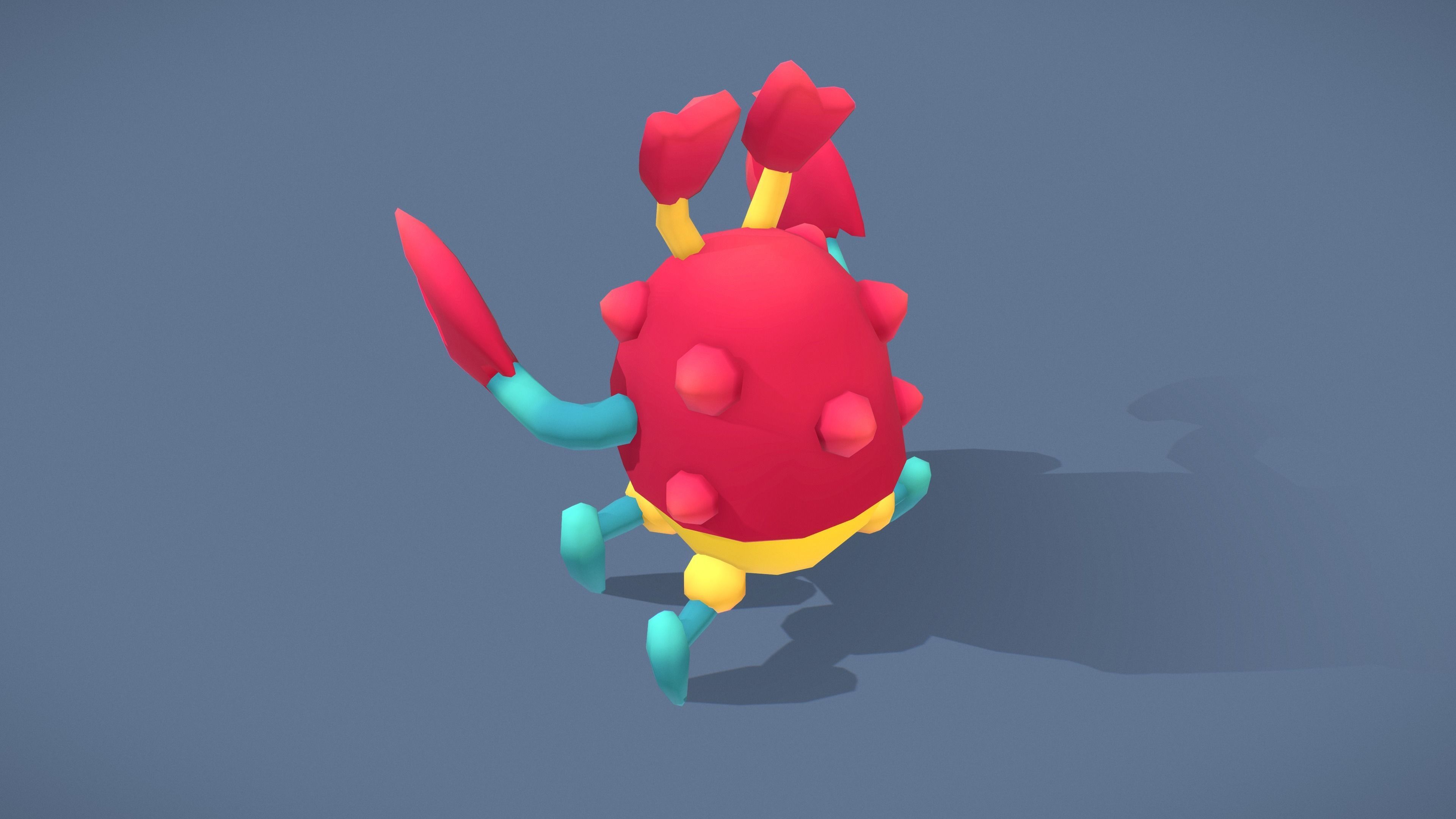 Cartoon Characters - Evolution Pack 02 Low-poly 3D model_50