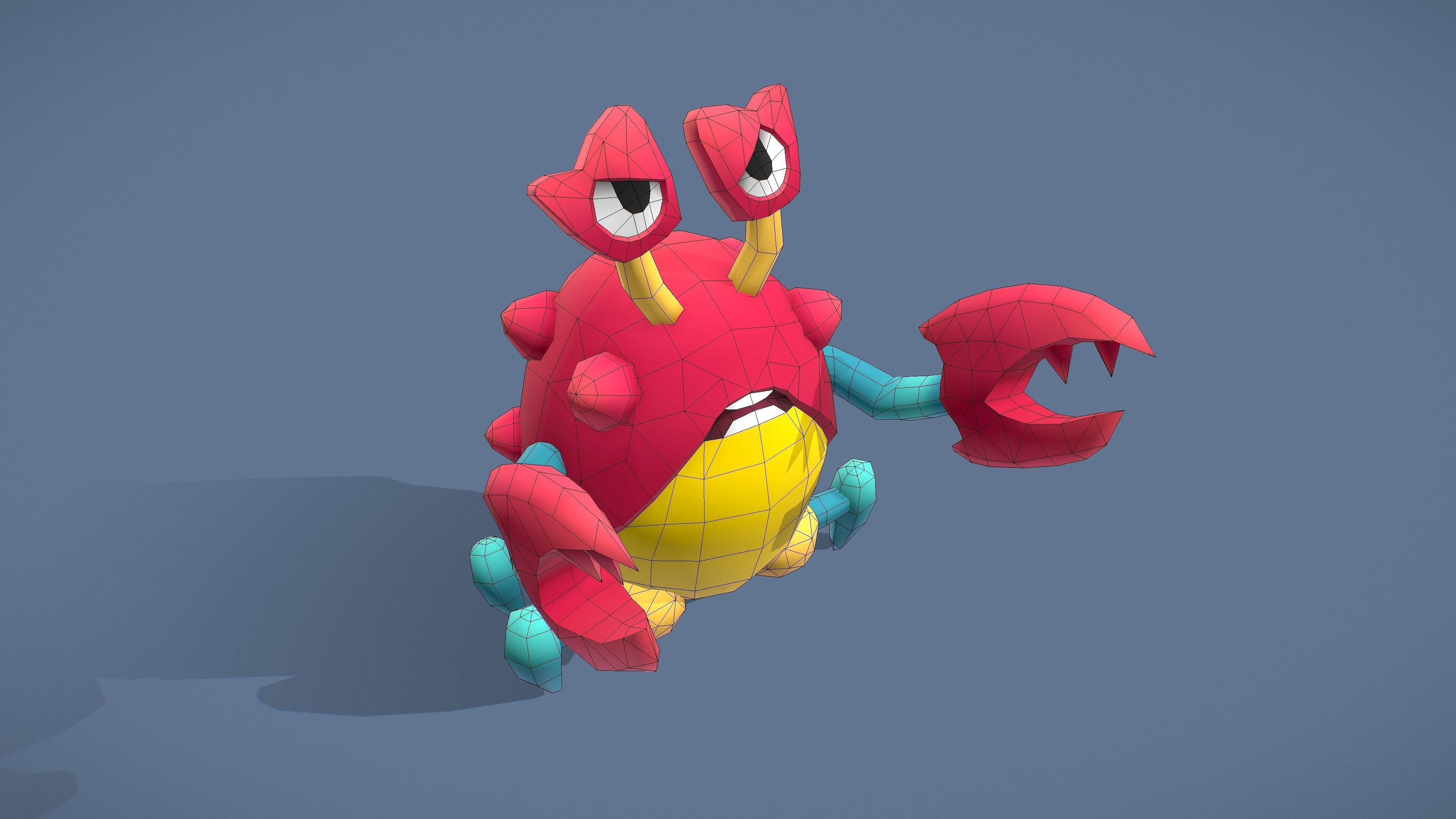 Cartoon Characters - Evolution Pack 02 Low-poly 3D model_49