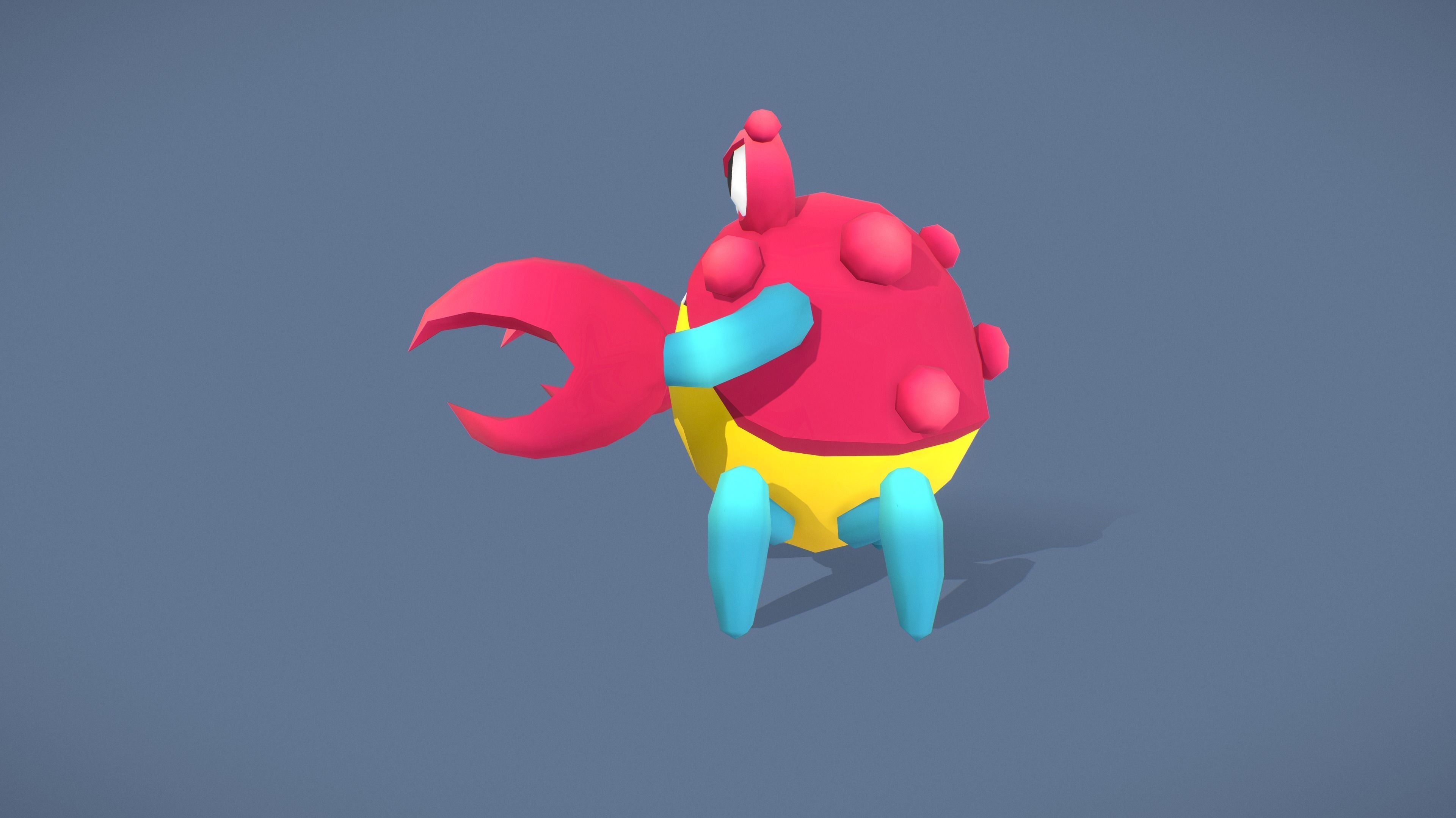 Cartoon Characters - Evolution Pack 02 Low-poly 3D model_48