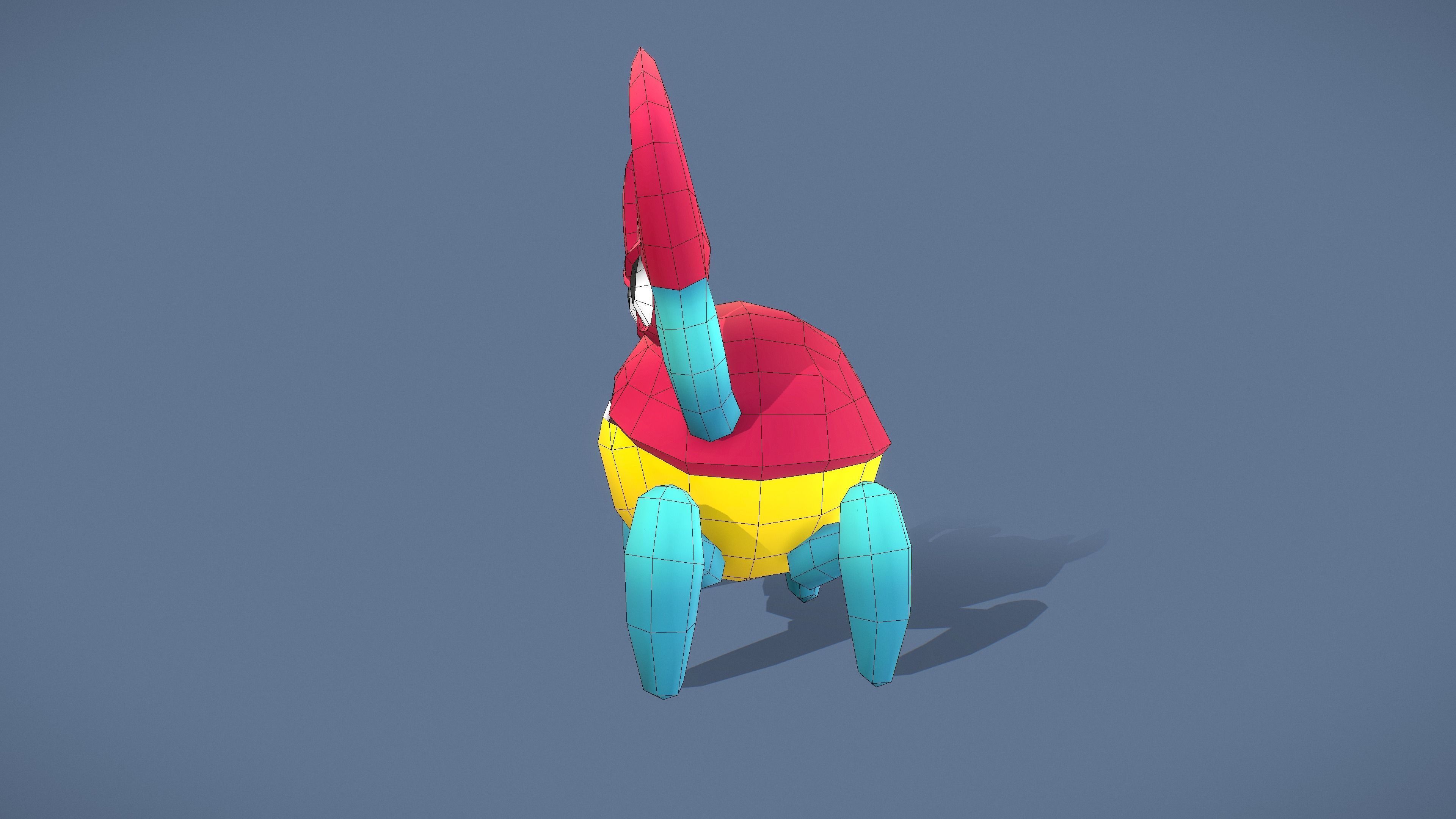 Cartoon Characters - Evolution Pack 02 Low-poly 3D model_39