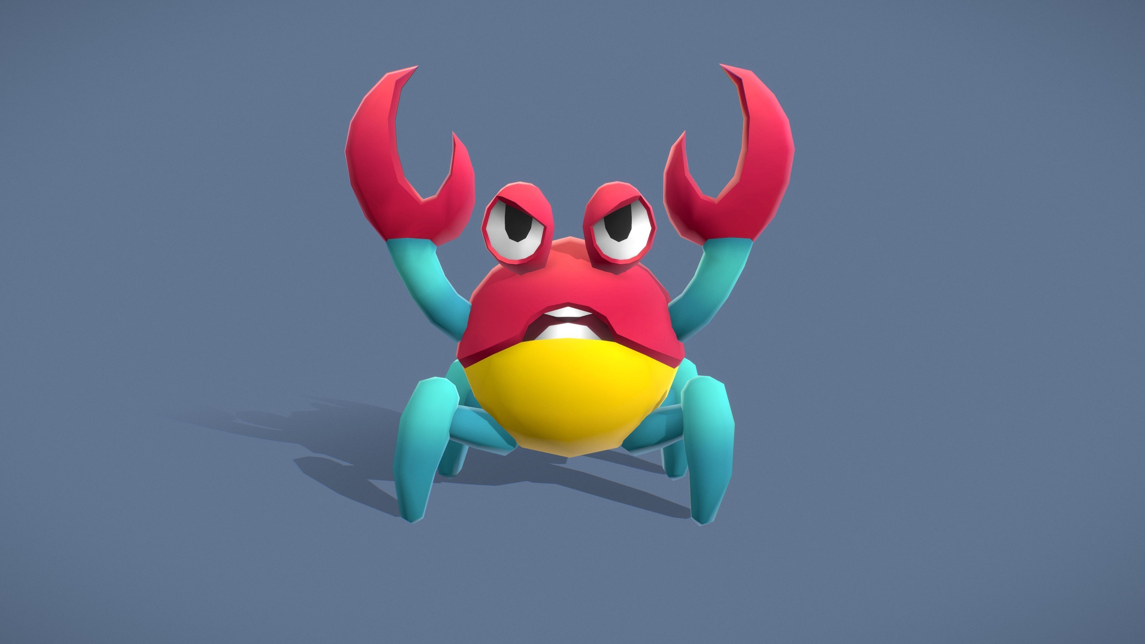 Cartoon Characters - Evolution Pack 02 Low-poly 3D model_40