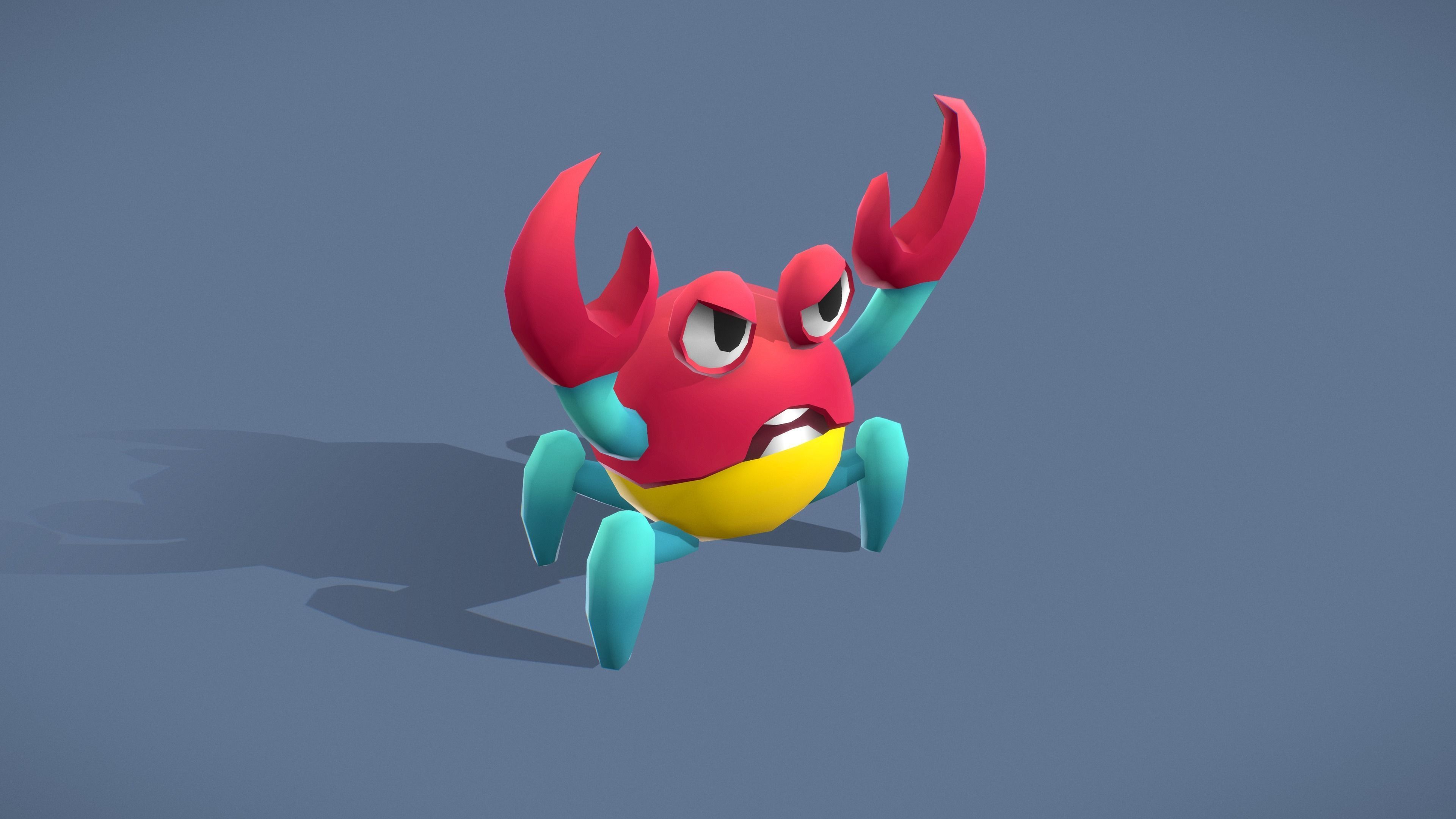 Cartoon Characters - Evolution Pack 02 Low-poly 3D model_34