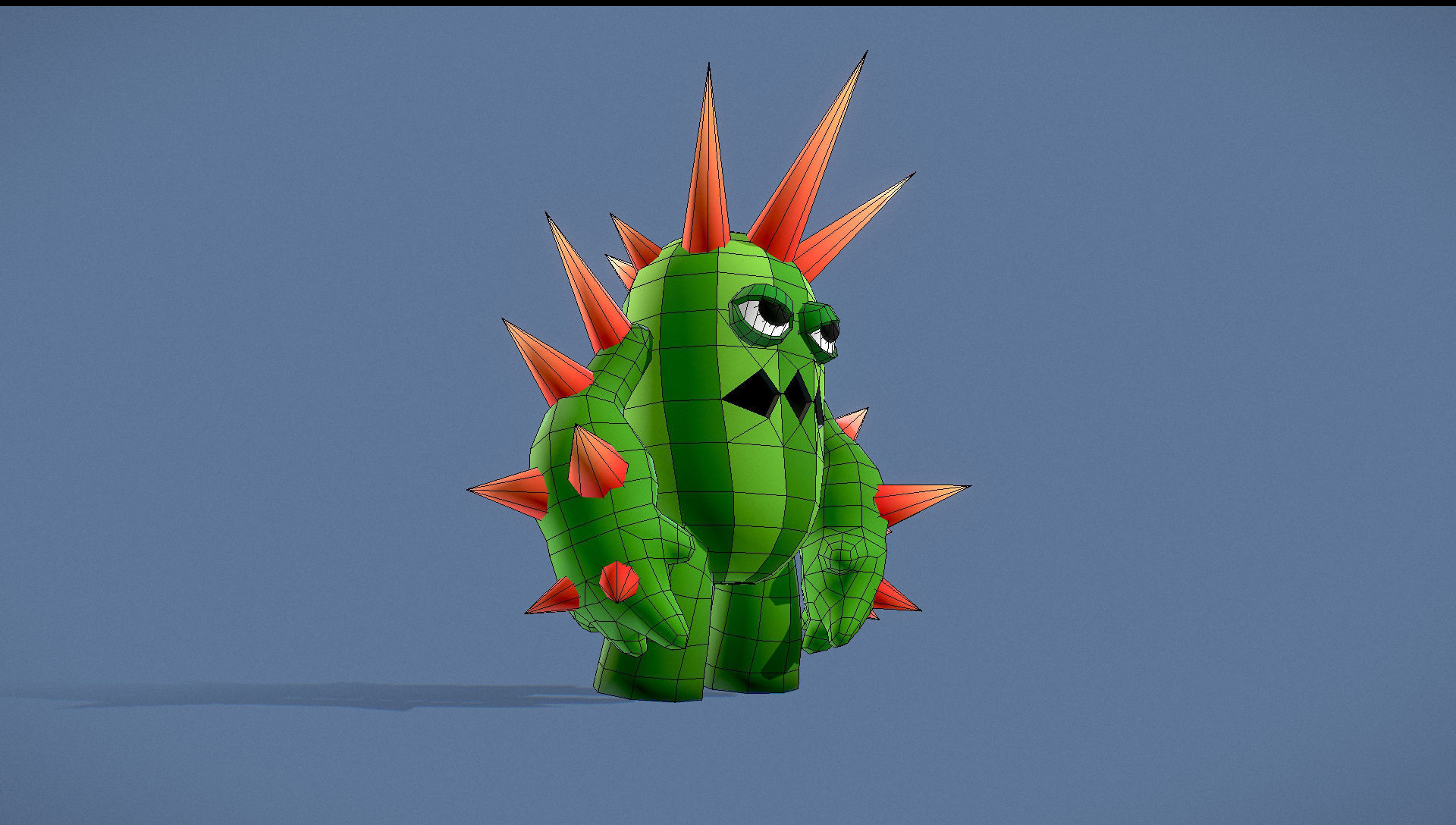 Cartoon Characters - Evolution Pack 02 Low-poly 3D model_15