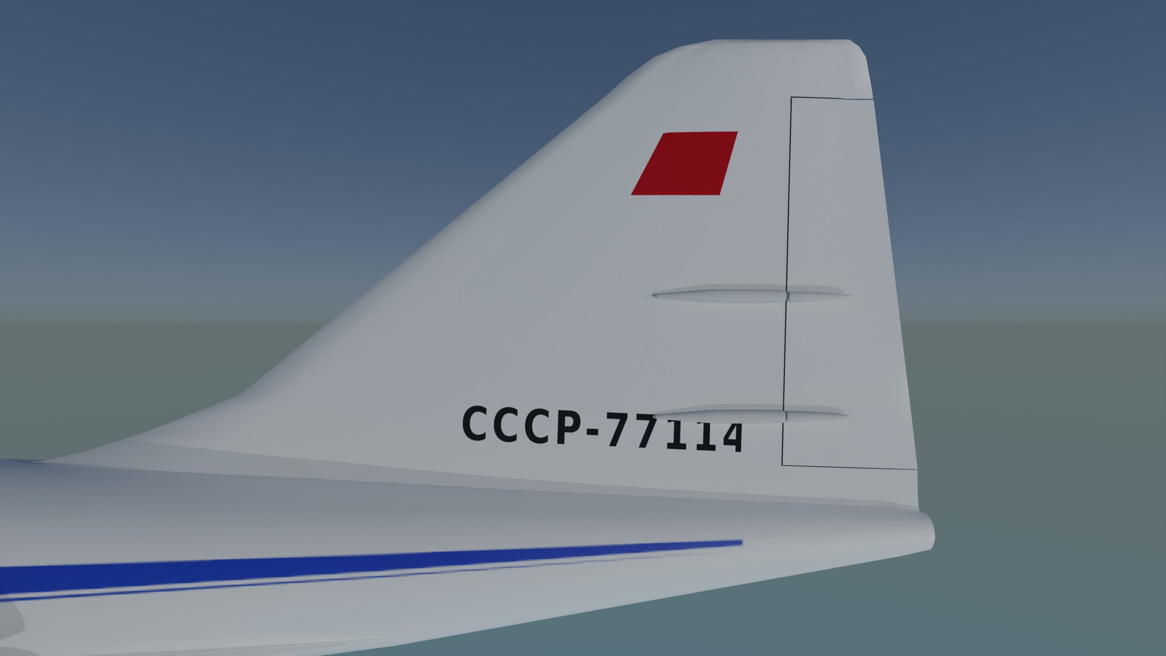 Tupolev TU 144 3D model_5
