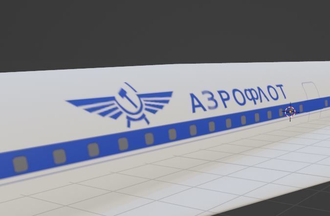 Tupolev TU 144 3D model_4