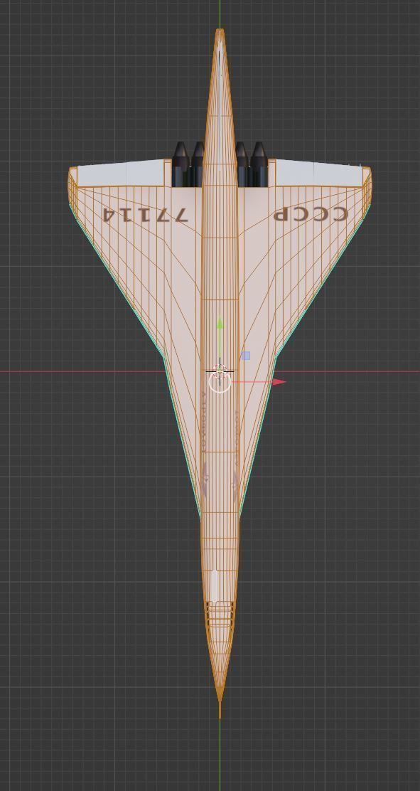 Tupolev TU 144 3D model_9
