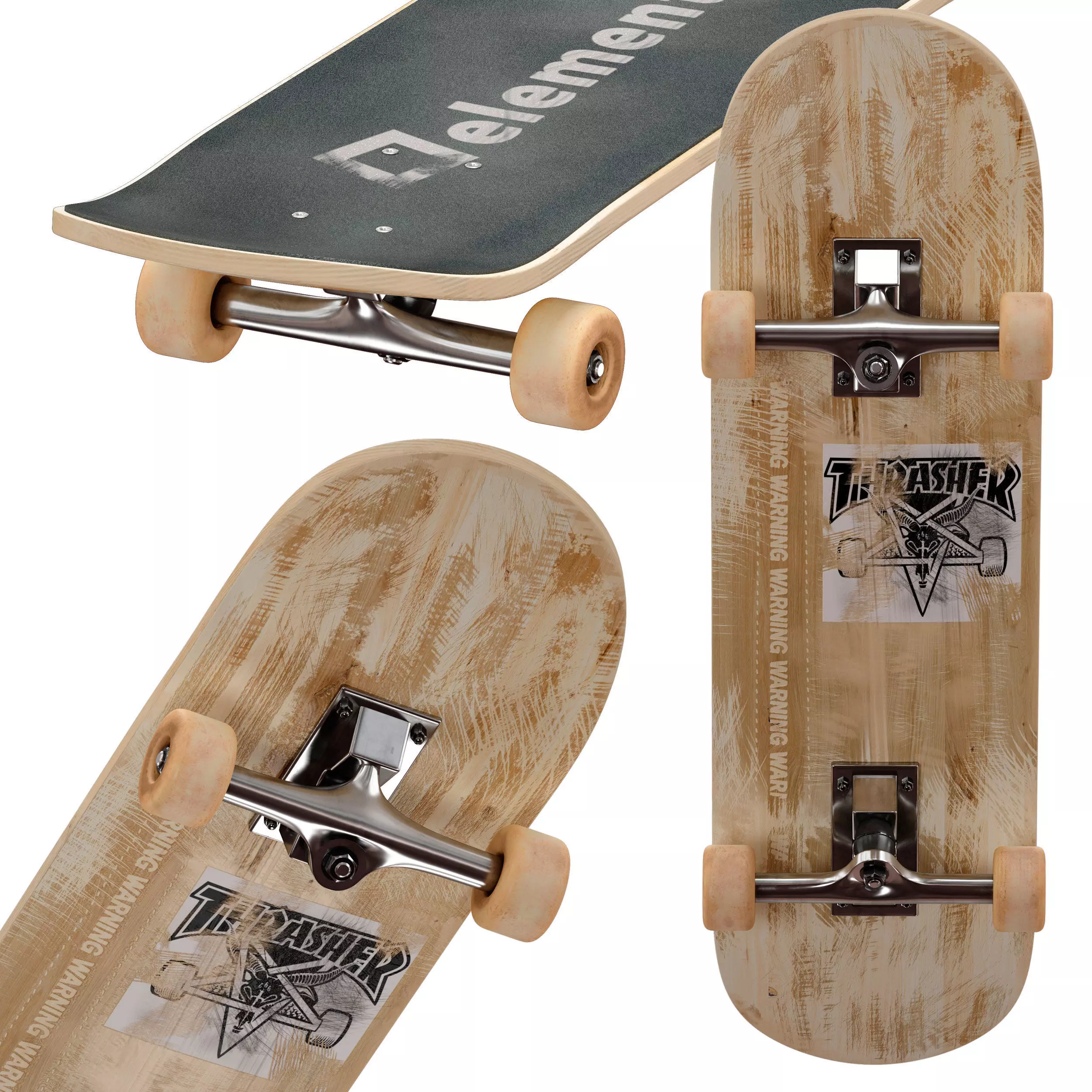 Skate - Board for skateboarding 3D model