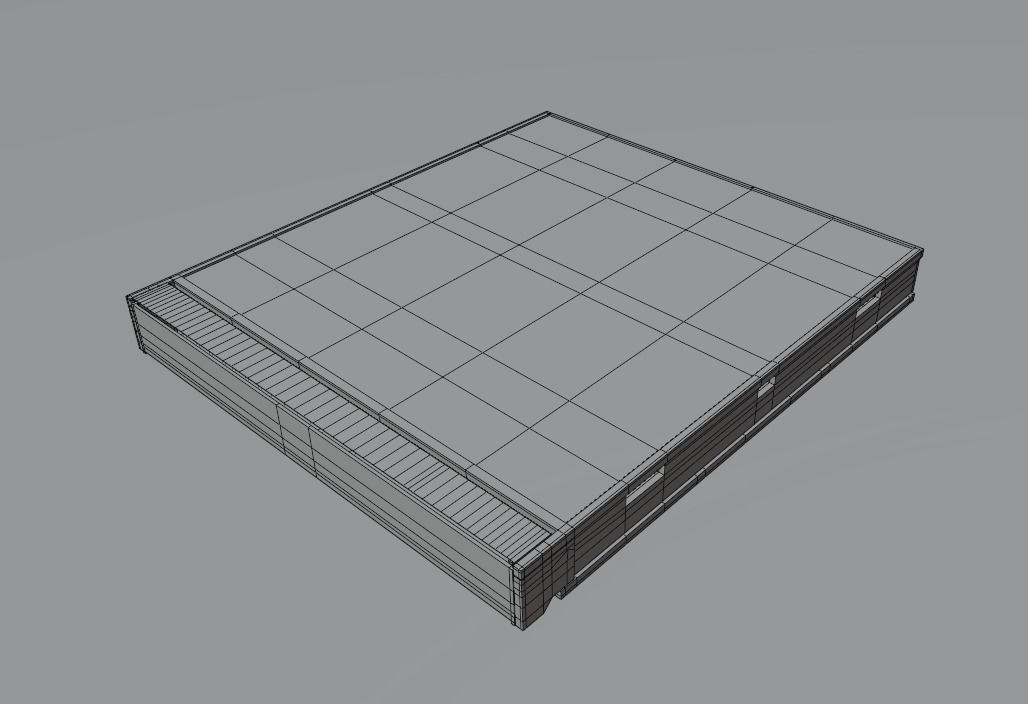 Playstation 1 Gamebox Animated  Low-poly 3D model_8