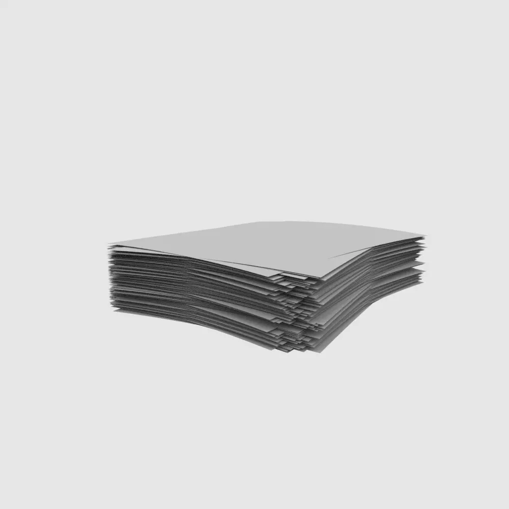 PAPER STACK Free 3D model