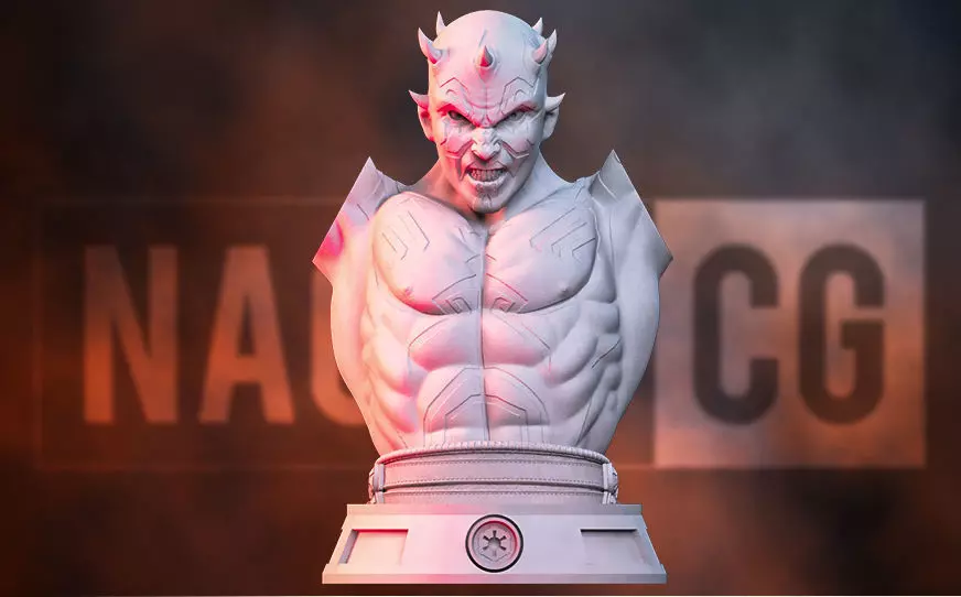 Fan Art Darth Maul - Bust 3D print model