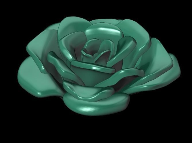 6 Pieces of Flowers 3D print model_18