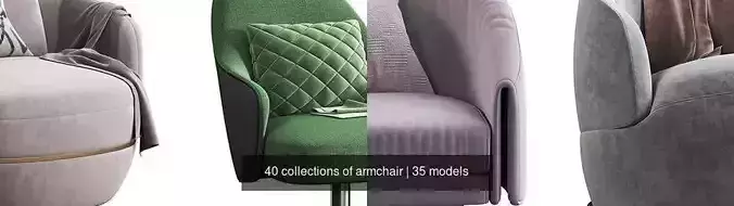 40 collections of armchair 