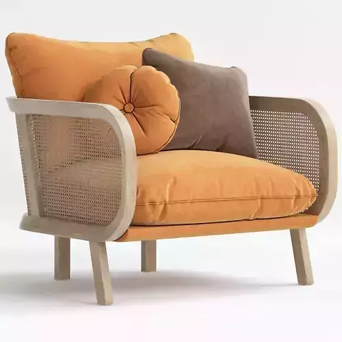 BuzziCane armchair 3d model