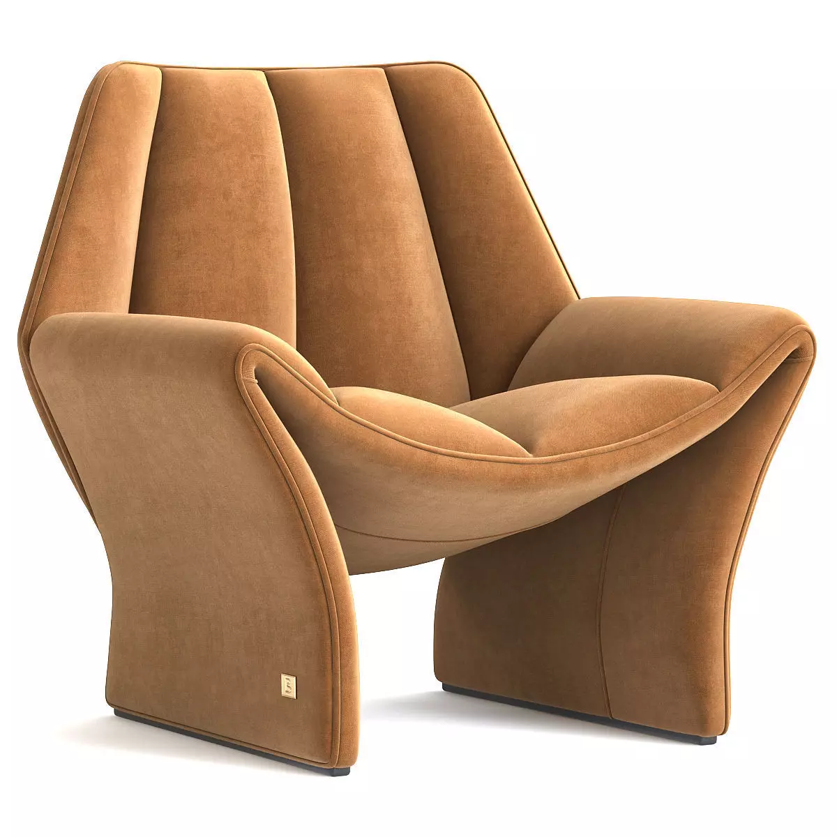 ARMCHAIR HIRUNDO 3d model Low-poly 3D model_0