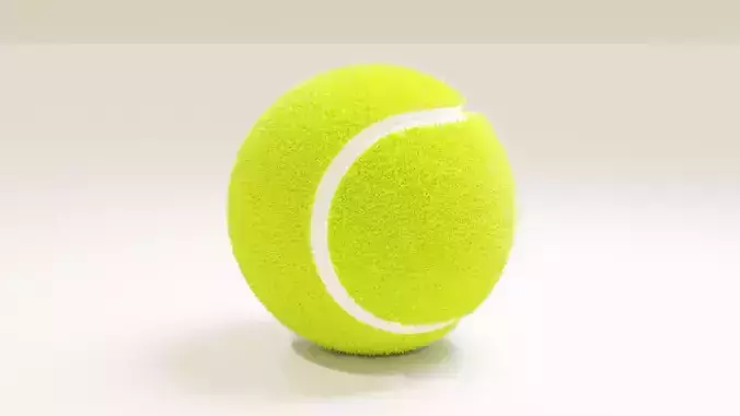 Tennis Ball 3D Model