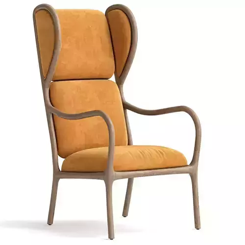 Berger 30 Armchair Ceccotti Collezioni 3d model